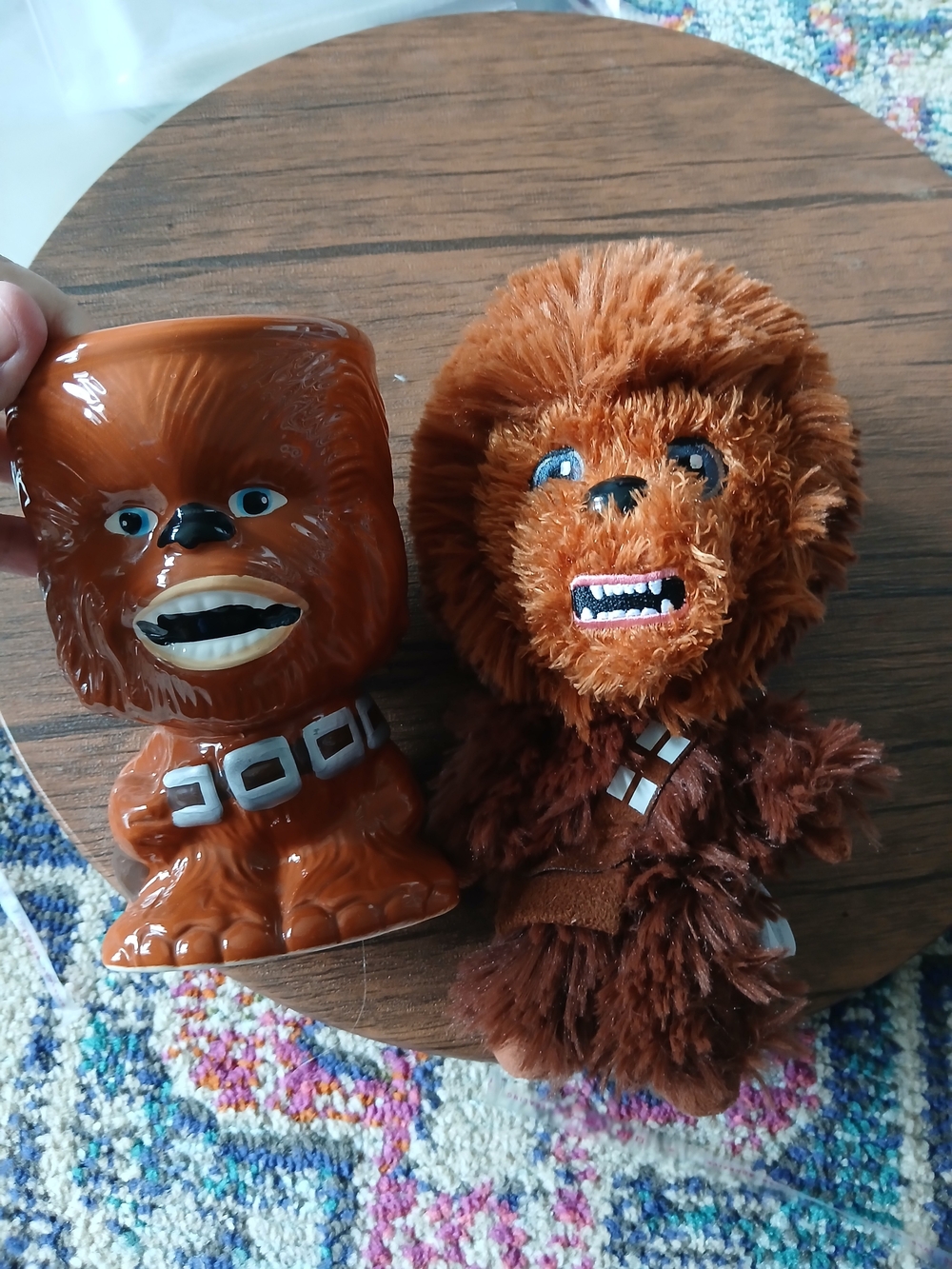 Star Wars Chewbacca Kids Toy Plush and Mug Set - Brown